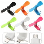 2 in 1 Portable Cell Phone Fan