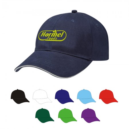 6 Panel Medium Profile Unstructured Cap