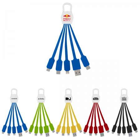 5 in 1 Carabiner Charging Cable