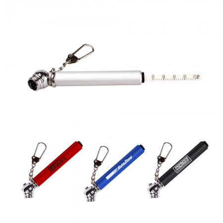 Traveling Companion Tire Gauge Key Chain