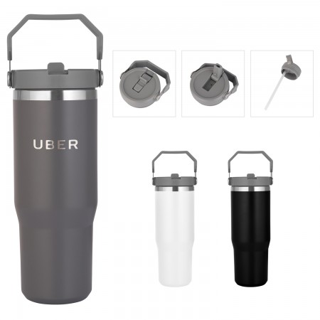 Expedition™ 30 oz Vacuum Flip Straw Tumbler