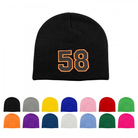 Acrylic Knit Beanie Cap