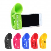 Promotional Silicone iPhone Megaphone Speaker Promotional Silicone iPhone Megaphone Speaker